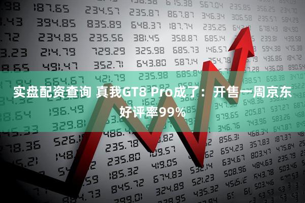 实盘配资查询 真我GT8 Pro成了：开售一周京东好评率99%